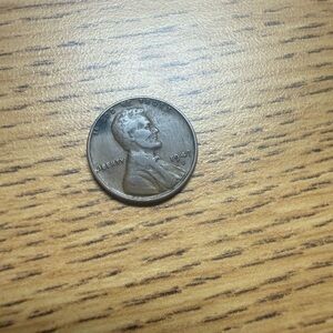 Rim error 1947-D wheat penny